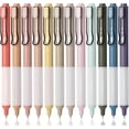 thumbnail image 1 of Mr. Pen- Retractable Gel Pens, 12 Pack, Black Ink Gel Pens, Vintage Barrels, 1 of 7