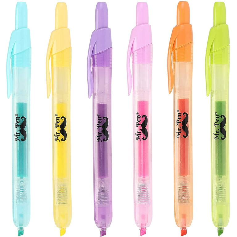 https://i5.walmartimages.com/seo/Mr-Pen-Retractable-Highlighters-6-Pack-Pastel-Colors-Chisel-Tip-No-Smear-Click-Highlighter-Bible-Journaling-Highlighter-Markers-Retractable-Pens-Mild_d7bc9b55-f11a-4ce6-a996-502988b8218c.972c2d116e2c804a4abe40be3cf6d583.jpeg?odnHeight=768&odnWidth=768&odnBg=FFFFFF