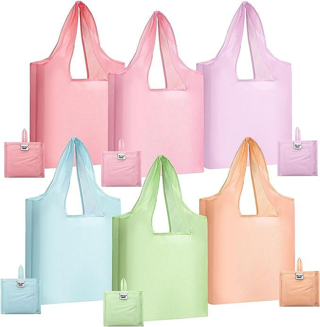 Mr. Pen Reusable Grocery Bags, 6 Pack, 50 LBS, Foldable Grocery Bags