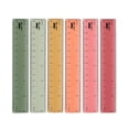 Mr. Pen- Ruler, 6 Inch, 6 Pack, Vintage Colors, Rulers for Kids, Rulers ...