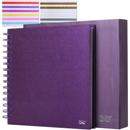 Mr. Pen- Scrapbook Photo Album, 8 x 8 Inch, 80 Blank Pages, Scrapbook Album, Photo Book