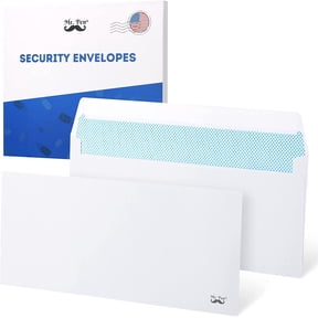 Mr. Pen- Security Envelopes #10, 50 Pack, Envelopes Self Seal, Business Envelopes, Security Envelopes Peel and Seal
