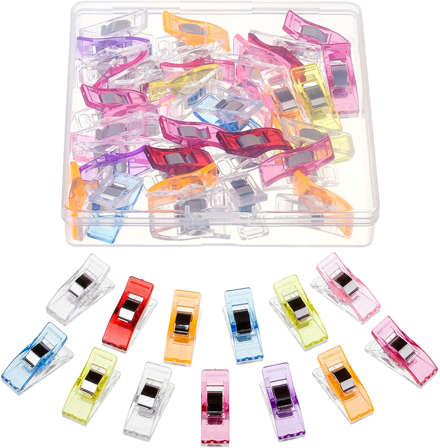 Mr. Pen- Sewing Clips, 30 pcs, Assorted Colors, Sewing Clips for