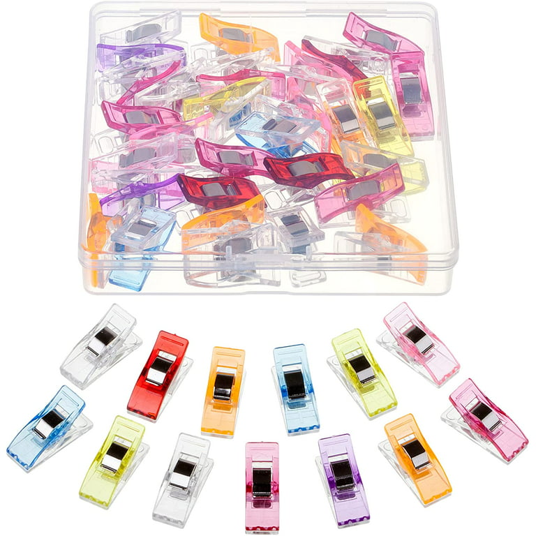 Mr. Pen- Sewing Clips, 30 pcs, Assorted Colors, Sewing Clips for Fabric,  Fabric Clips 