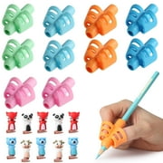 Mr. Pen Silicone Pencil Grip, Assorted Color, 10 Pack