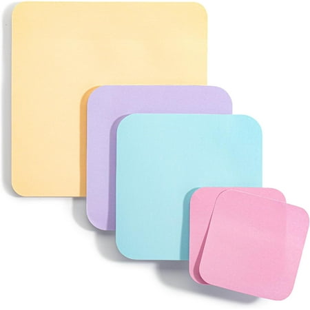 Mr. Pen- Sticky Note Set, 4 Pads, 120 Sheets, Assorted Sizes