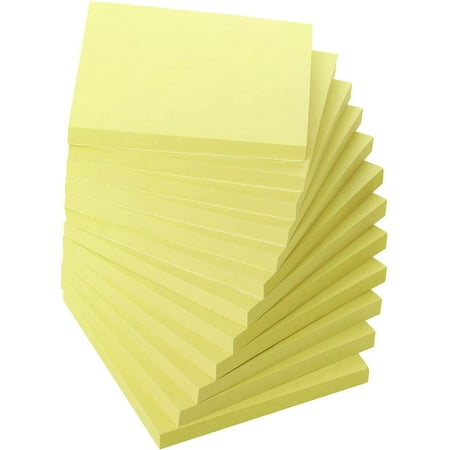 Mr. Pen- Sticky Notes, 12 Pads, Pastel Yellow, Sticky Note Pads, Sticky Pad, Sticky Notes 3x3, Sticker Notes, Stickies Notes, Self-Stick Note Pads, Note Stickers, Colored Sticky Notes, Small Notes