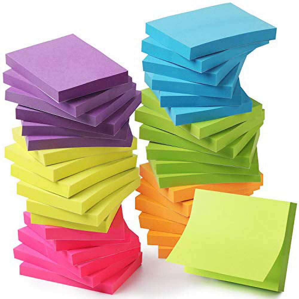 Mr. Pen- Kraft Sticky Notes, 3”x3”, 12 Pads, Kraft Paper Sticky Notes,  Sticky Note Pads, Self-Stick Note Pads - Mr. Pen Store