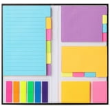 Mr. Pen Sticky Notes Set, 410pc Neon Sticky Notes and Tabs, Ruled and ...
