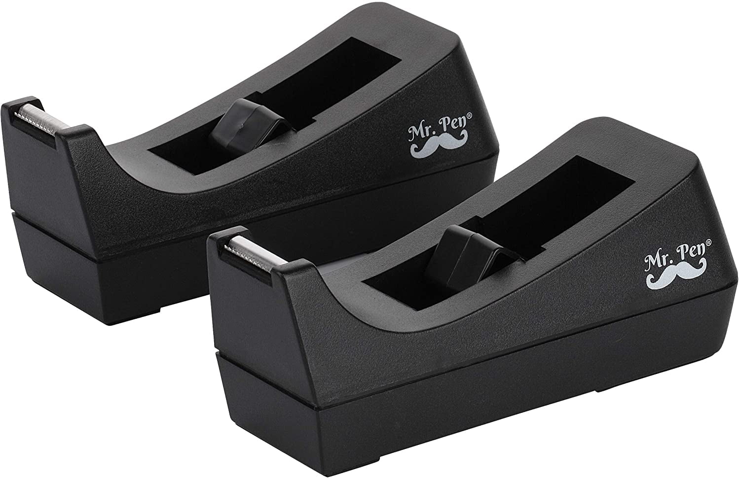 Mr. Pen Weighted Tape Dispenser, Desk Office Supplies, Pack of