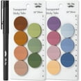 thumbnail image 1 of Mr. Pen- Transparent Sticky Notes, 560 Pcs, Assorted Colors, 1 of 8