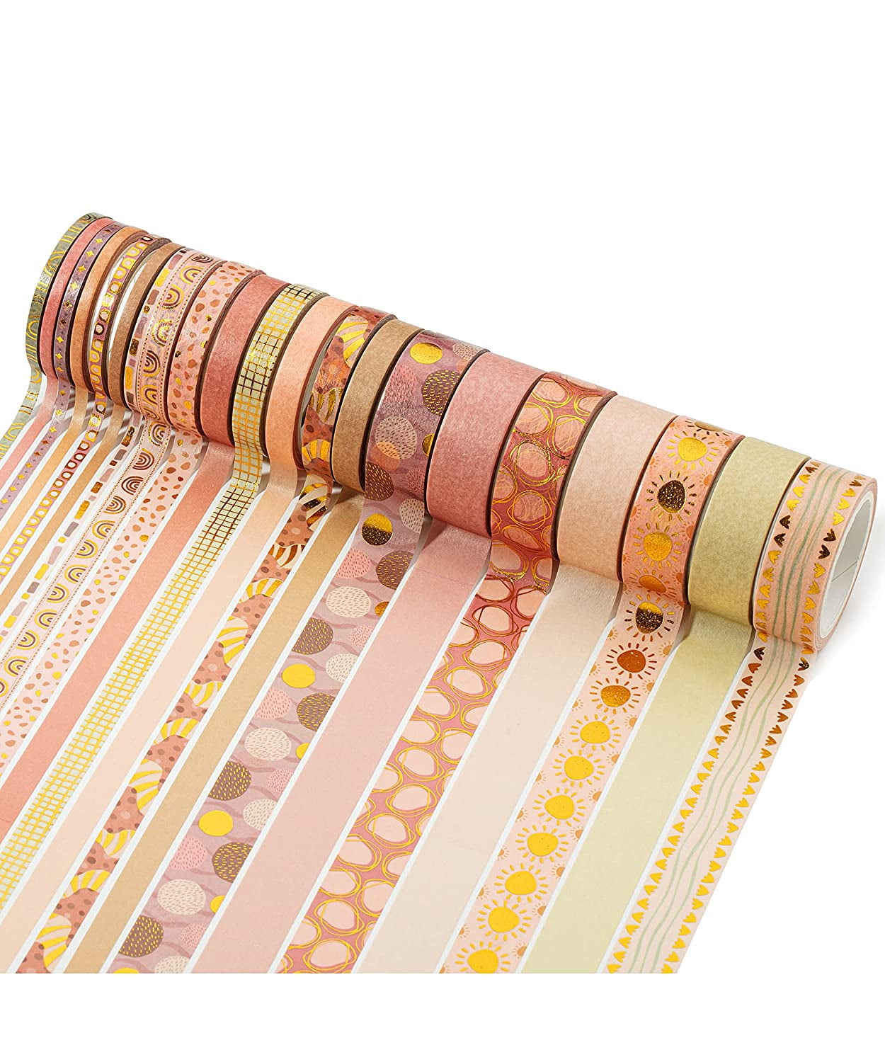 Mr. Pen- Grid Washi Tape Set, 7 Rolls, 0.6, Washi Tape for Journaling,  Decorative Tape - Mr. Pen Store