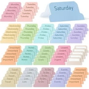 Mr. Pen- Weekly Planner Tabs, 100 Pcs, Week Tabs for Planner, Calendar Tabs for Planner, Calendar Index Sticker
