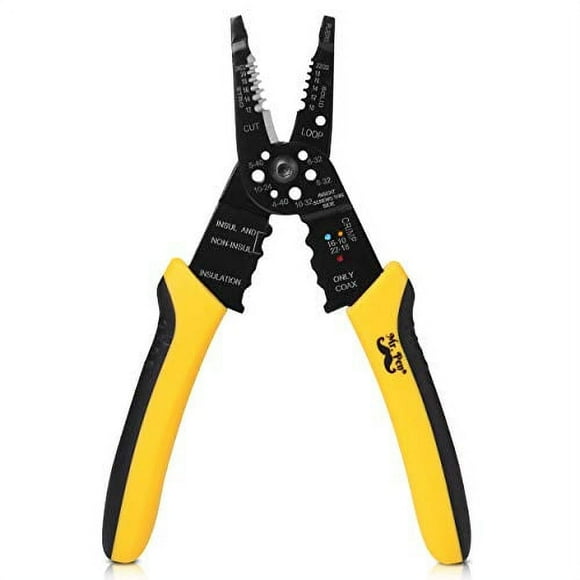 Mr. Pen- Wire Stripper, 8 inch, Wire Cutter, Wire Stripper Crimper, Wire Stripping Tool, Cable Stripper