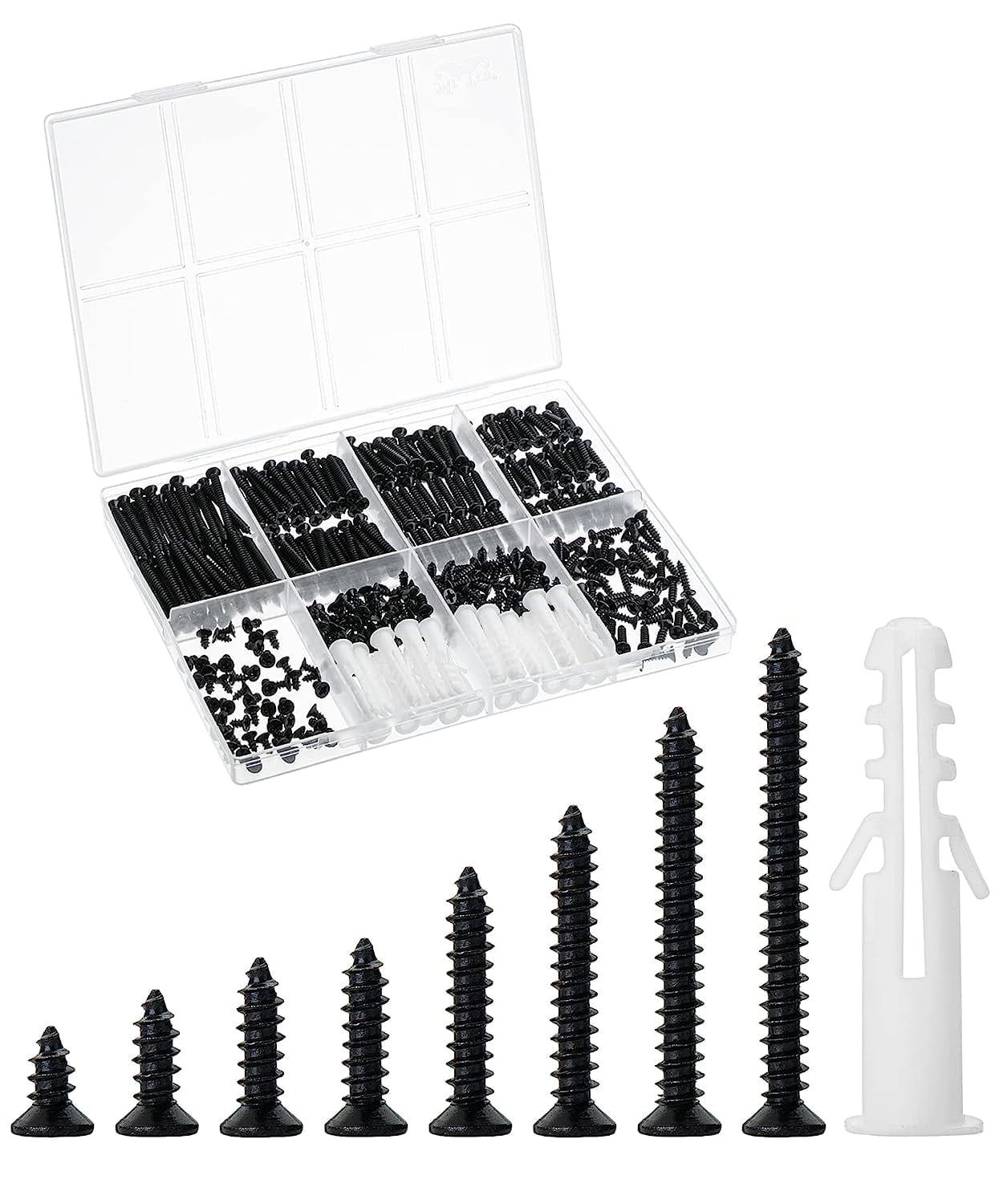 Mr. Pen- Wood Screws Assortment Kit, 400 Piece Box