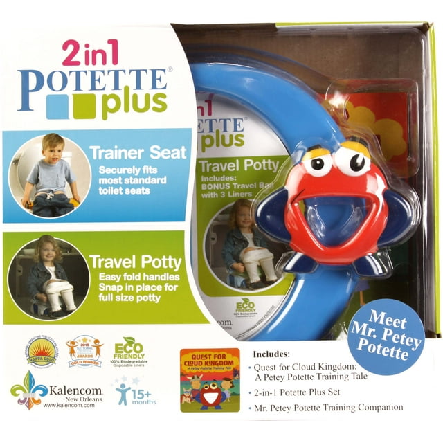 Mr. Petey Potette Potty Training Kit - Blue
