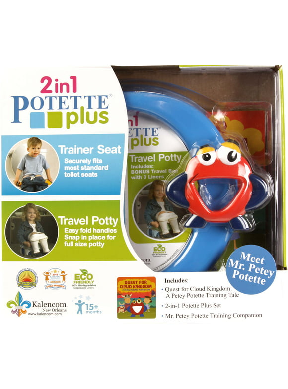 Mr. Petey Potette Potty Training Kit - Blue