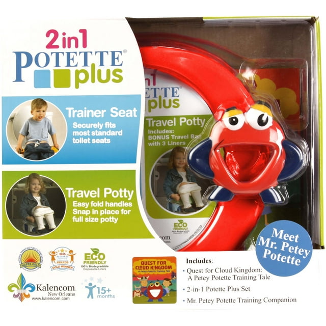 Mr. Petey Potette Potty Training Kit - Red
