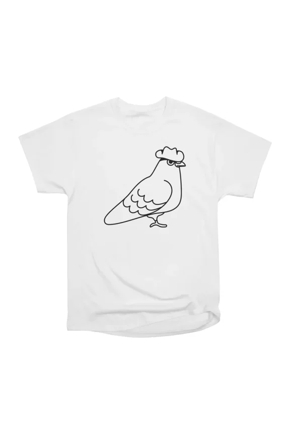 Mr Pigeon T-Shirt Tee Gift For Him Merch For Her Apparel For Friend