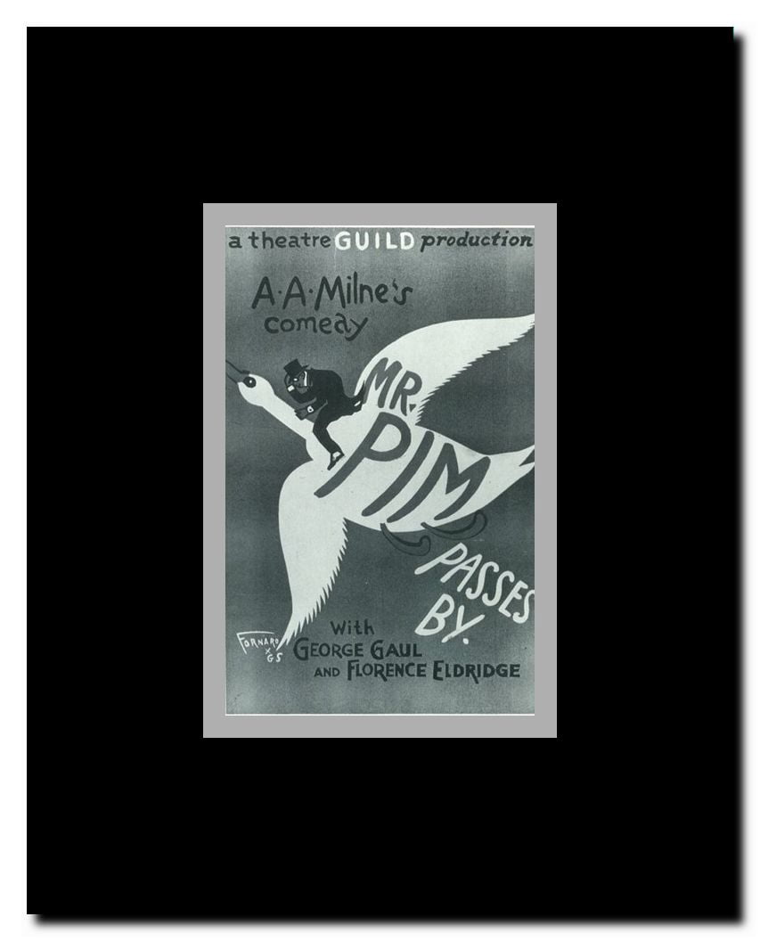 Mr. Pim Passes By (Broadway) Framed Movie Poster