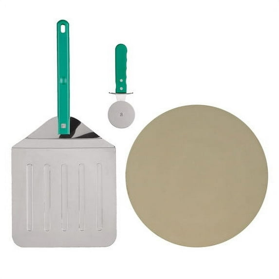 Mr. Pizza 15-Inch Cordierite Pizza Stone Set