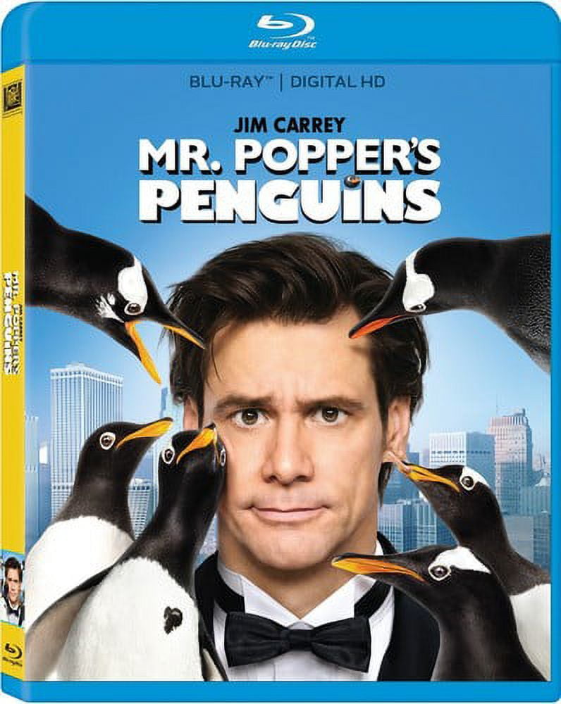 Popper's Penguins Blu-ray: Jim Carrey Comedy Jamaica Ubuy