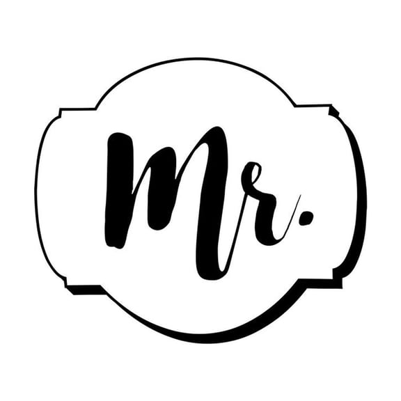 Mr. Poster Print by Amanda Murray (12 x 12)