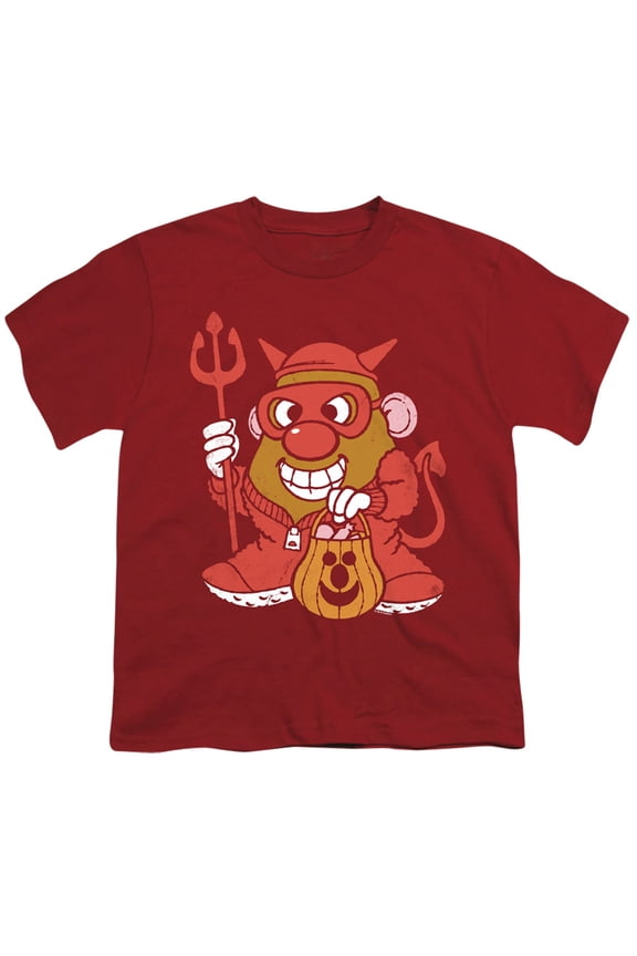 Mr Potato Head Deviled Spud S/S Youth 18/1 T-Shirt Cardinal