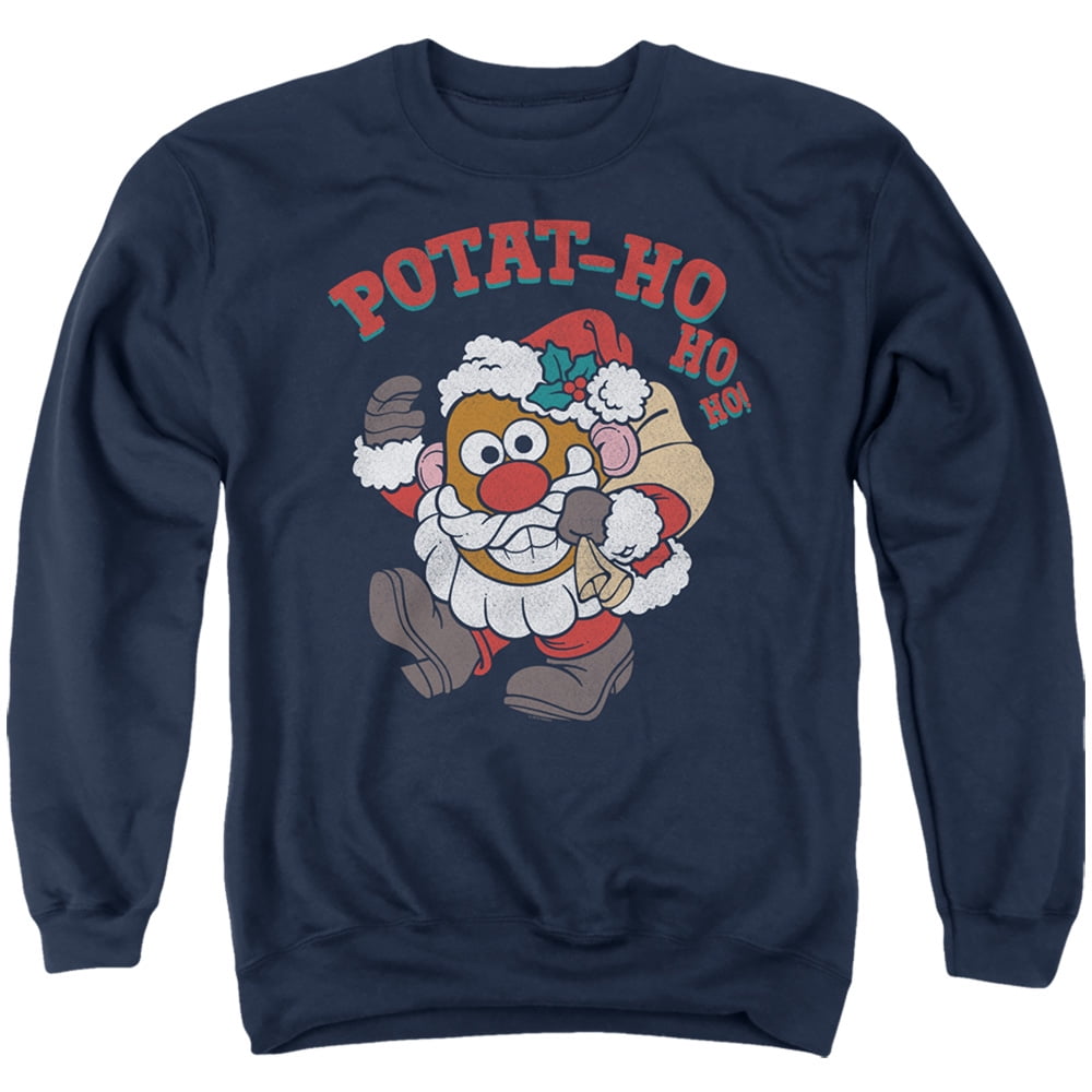 Mr Potato Head Ho Ho Ho Crewneck Sweatshirt XXX Large Walmart