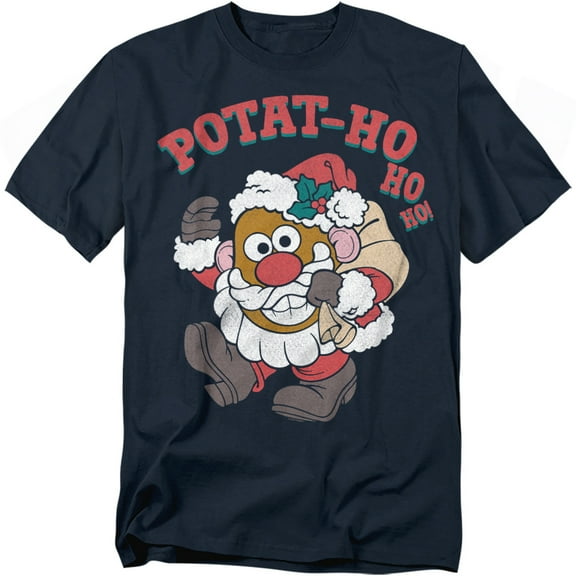 Mr Potato Head T-Shirt Ho Ho Ho Unisex Graphic Tee For Men & Women