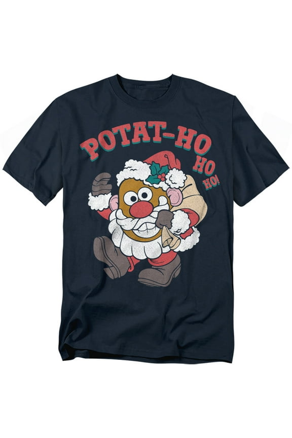 Mr Potato Head T-Shirt Ho Ho Ho Unisex Graphic Tee For Men & Women