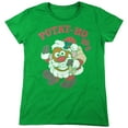 thumbnail image 1 of Mr Potato Head Ho Ho Ho Women's T Shirt, Kelly Green, Medium, 1 of 6
