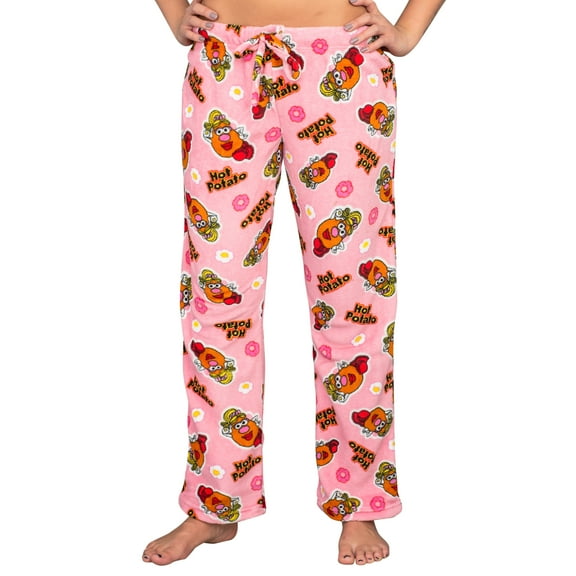Mr Potato Head Pink Hot Potato Plush Lounge Pants