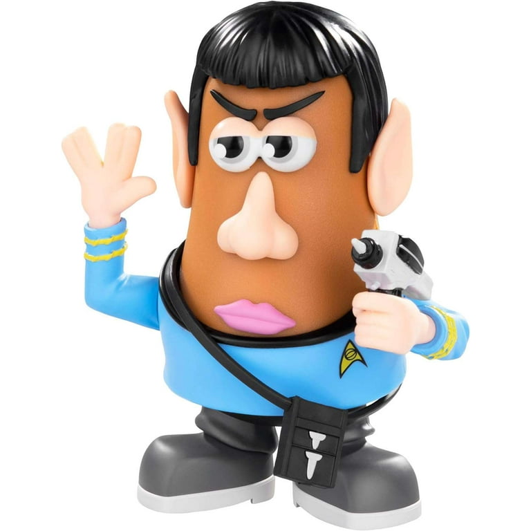 Star Trek Mr. Potato Head Spock Figure, 4-Inch Collectible Toy