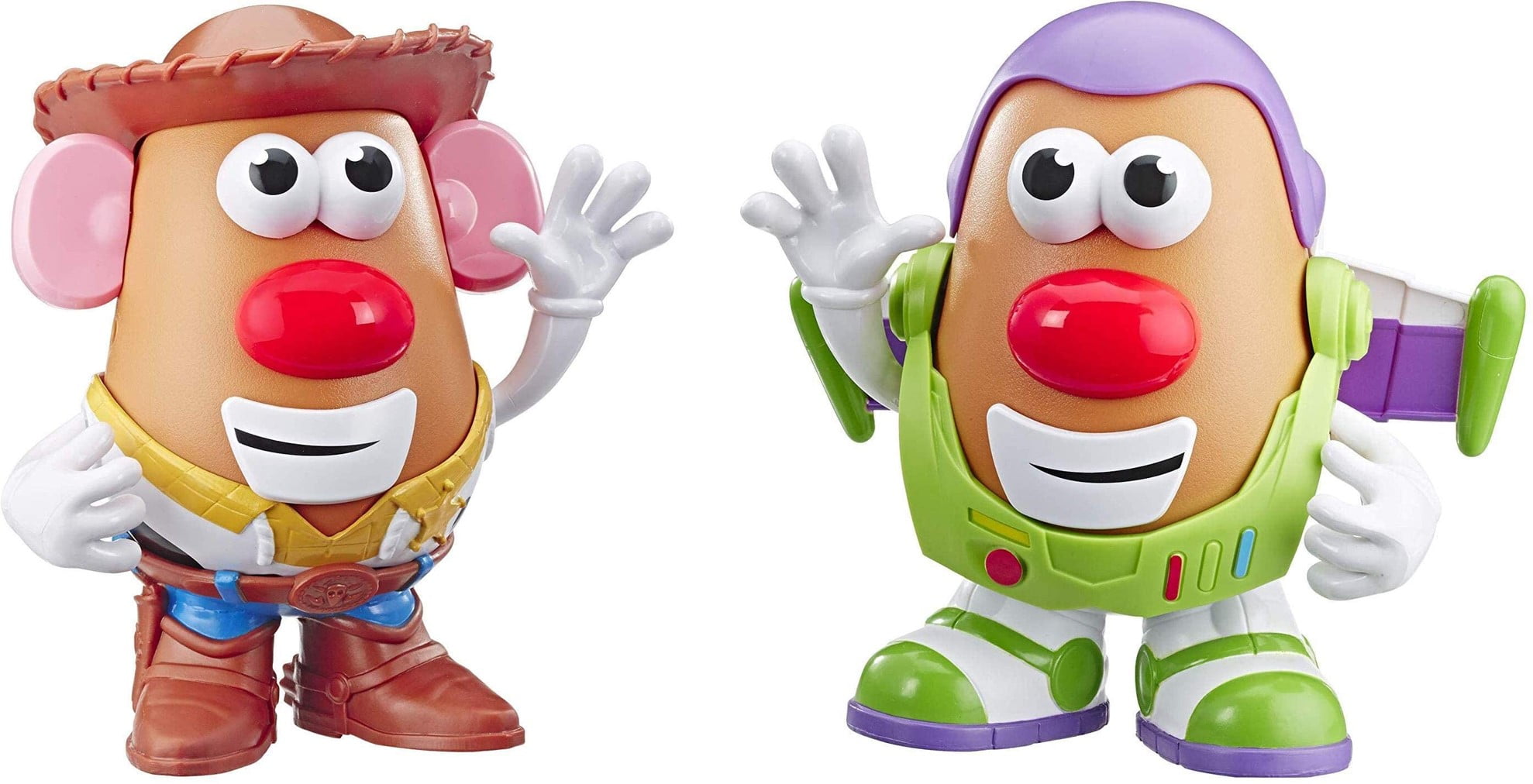 Mr Potato Head Toy Story 4 Spud Lightyear and Woody's Tater Round Up Set of  2 