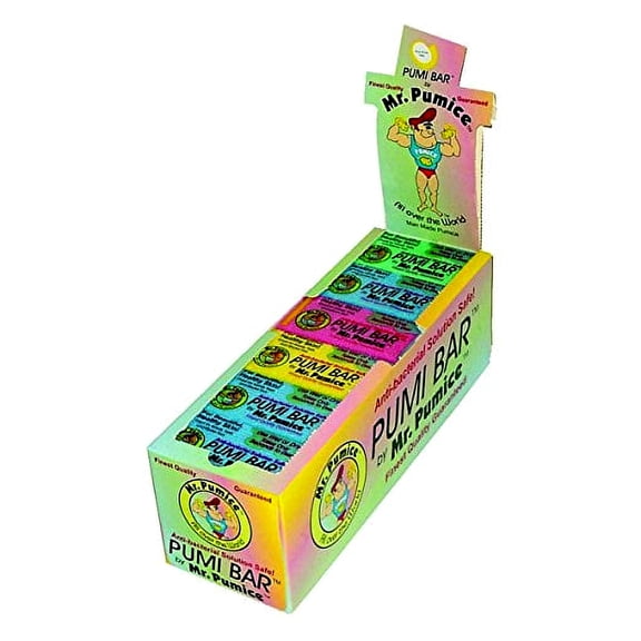 Mr. Pumice Bar Pedicure Foot Bar 24pcs/Box