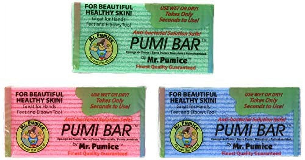 Mr. Pumice Medium Grit Pedicure Stone & Foot Scrubber - Assorted Colors