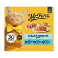 thumbnail image 1 of Mr Purrs Seafood Pate Wet Cat Food, 3 oz Can, Pack of 30, 1 of 15
