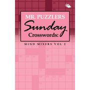 Mr. Puzzlers Sunday Crosswords Mind Mixers Vol 2, Paperback