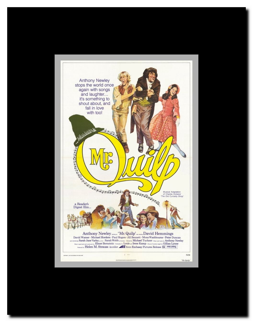 Mr Quilp Framed Movie Poster