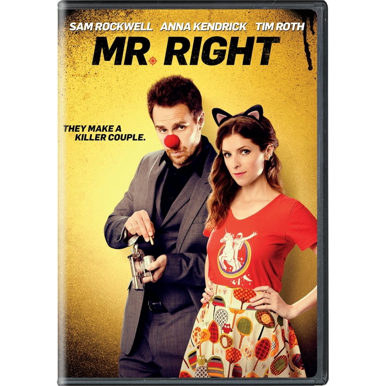 Universal Studios' Mr. Right (DVD) - 2015 American Action-Comedy