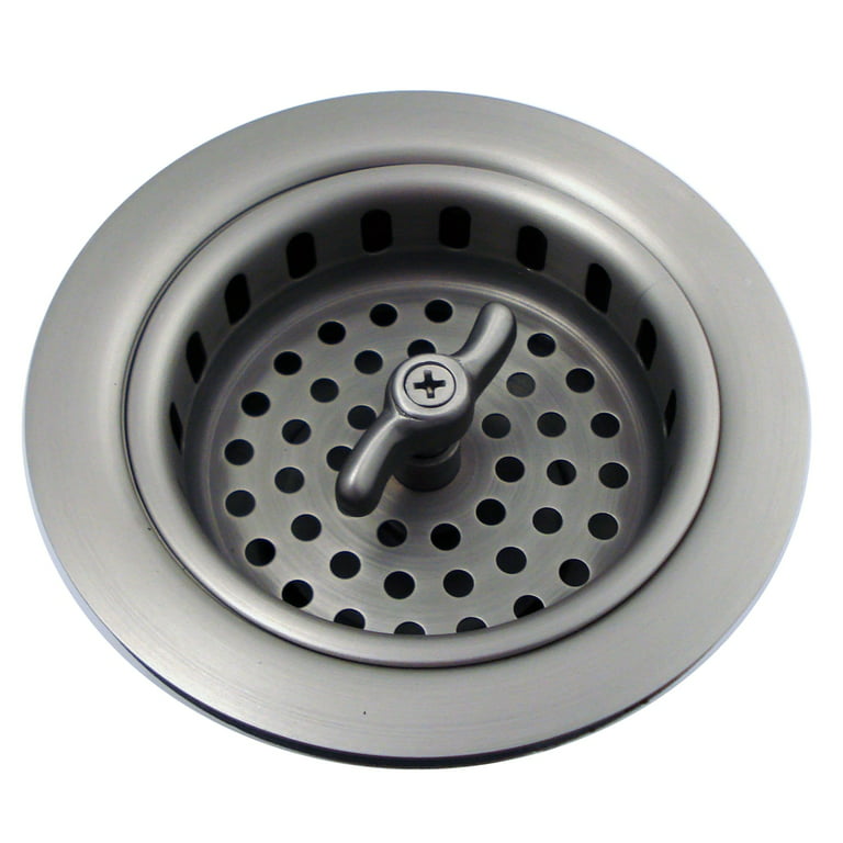 3.5 - 4 Kitchen Sink Drain with Removable Basket Strainer and
