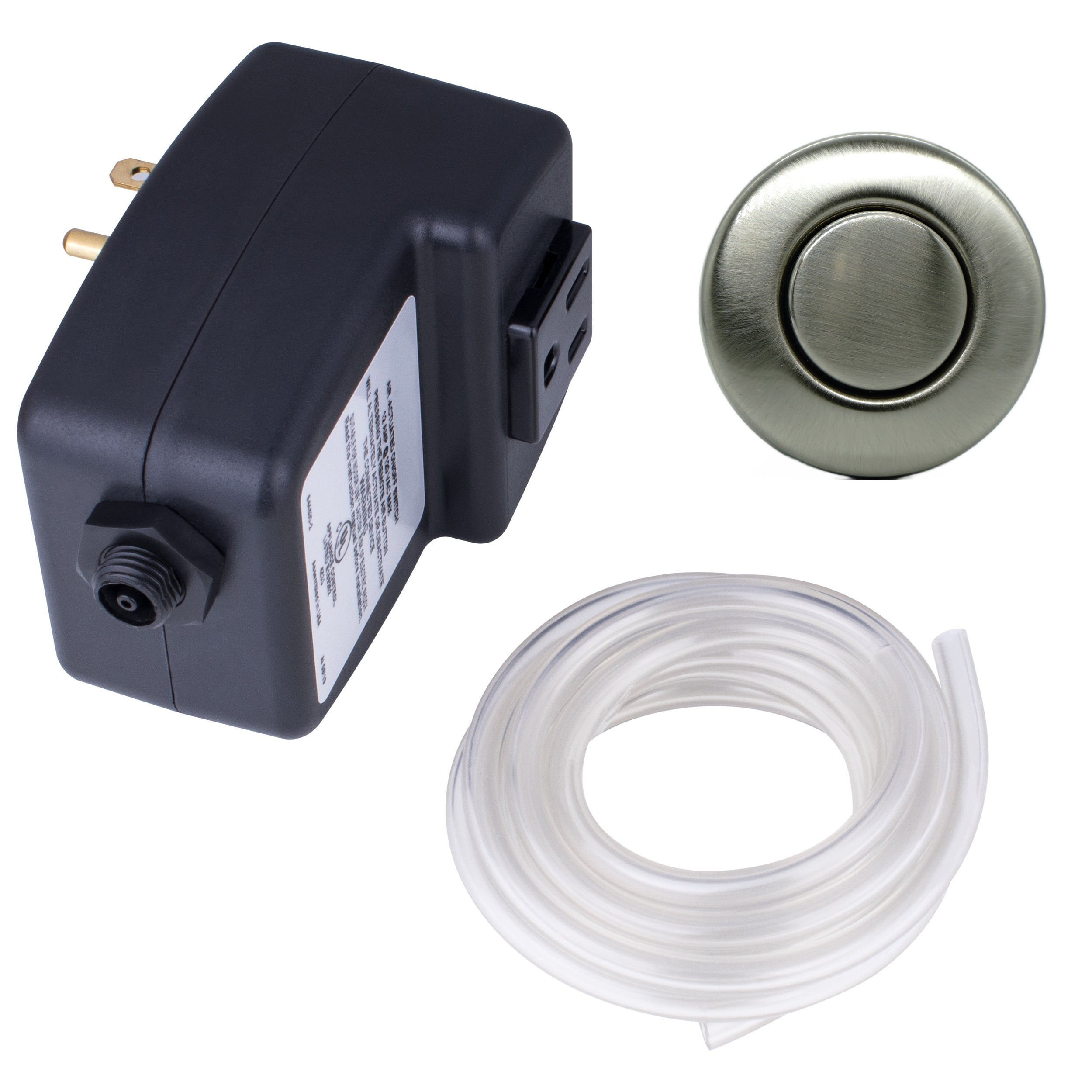 Free Shipping Mr Scrappy Garbage Disposal Air Switch Kit With Brushed free-shipping-mr-scrappy-garbage-disposal-air-switch-kit-with-brushed