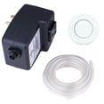 thumbnail image 1 of Mr. Scrappy Garbage Disposal Air Switch Kit with White Button, Counter Top On/Off Switch for Waste Disposal 20-MSAS-65-WH, 1 of 5