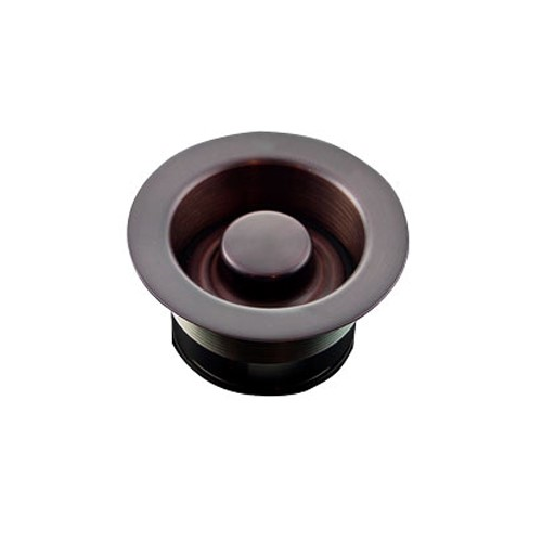 Mr. Scrappy Oil Rubbed Bronze Sink Flange and Drain Stopper Set 21DSFS