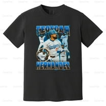 Mr Seeds Teoscar Hernandez Baseball Graphic Sports Fan Tribute Comfort Color T-Shirt V41179 Unisex, up to 4XL