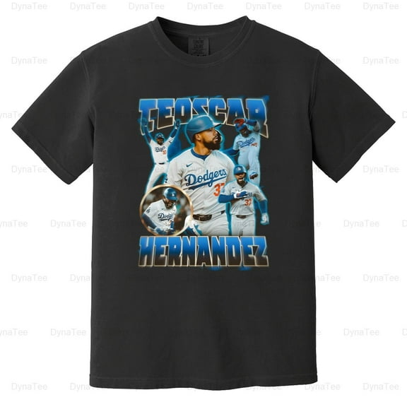 Mr Seeds Teoscar Hernandez Baseball Graphic Sports Fan Tribute Comfort Color T-Shirt V41179 Unisex, up to 4XL