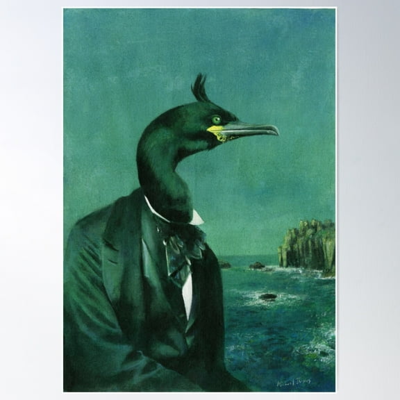 Mr Shag Poster Wall Art, Modern Wall Decor For Living Room Bedroom, 8x12 UNFRAMED