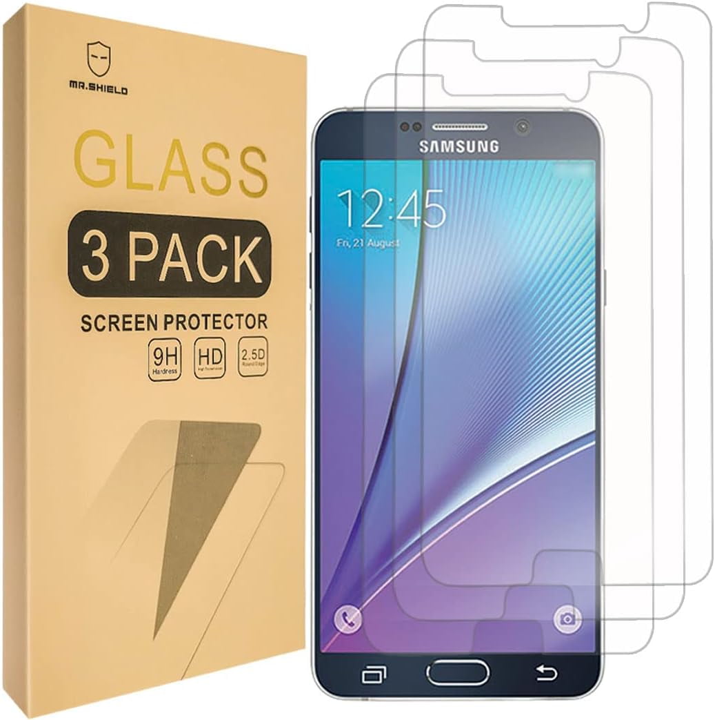 [3-PACK] Designed For Samsung Galaxy Note [Tempered