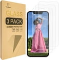 thumbnail image 1 of Mr.Shield Screen Protector Compatible For iPhone 13 Mini [Full Cover Screen Version] Tempered Glass Screen Protector [9H Hardness - 2.5D Edge] [3 Pack], 1 of 6